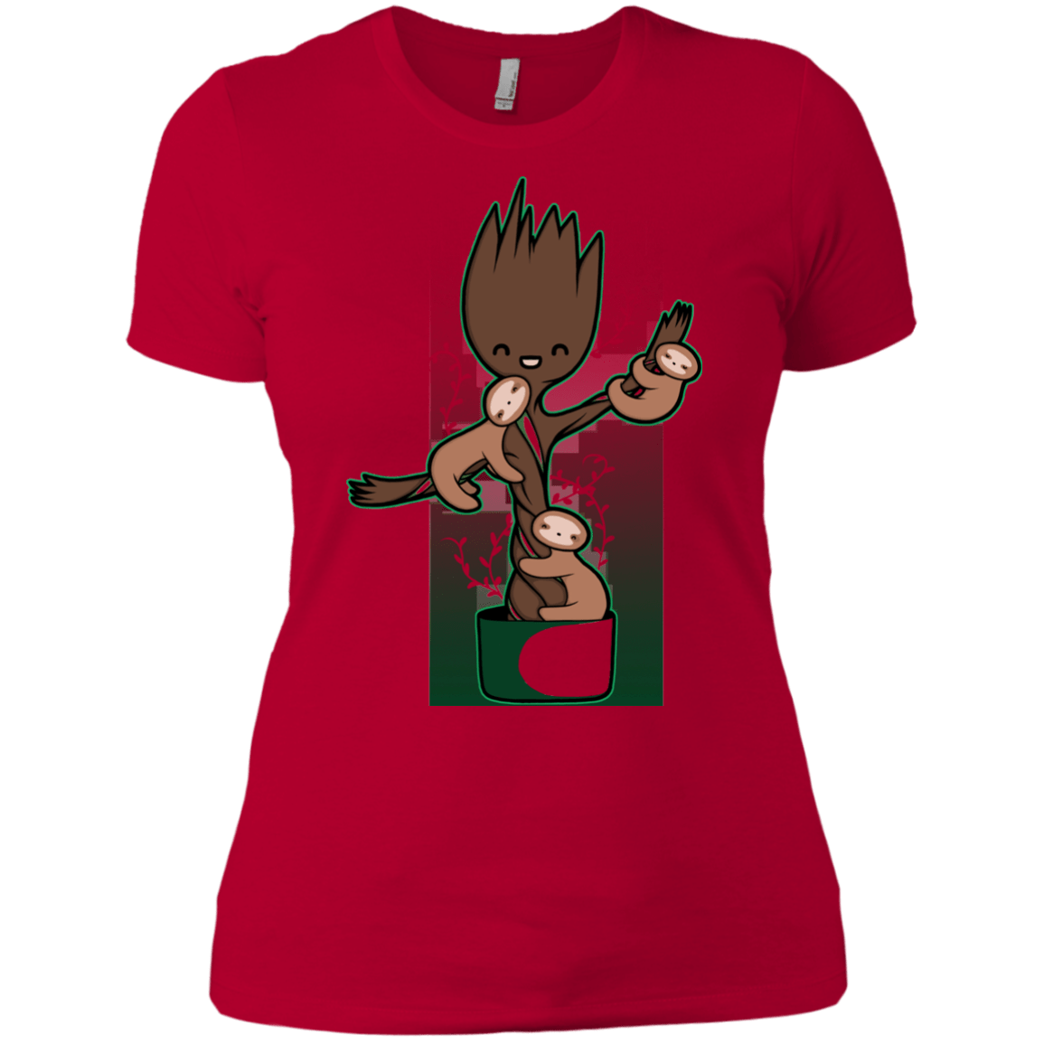T-Shirts Red / X-Small Chilling Out Women's Premium T-Shirt