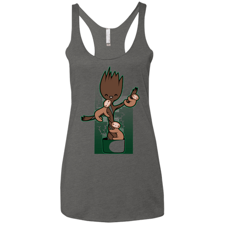 T-Shirts Premium Heather / X-Small Chilling Out Women's Triblend Racerback Tank