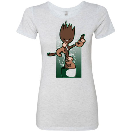 T-Shirts Heather White / Small Chilling Out Women's Triblend T-Shirt