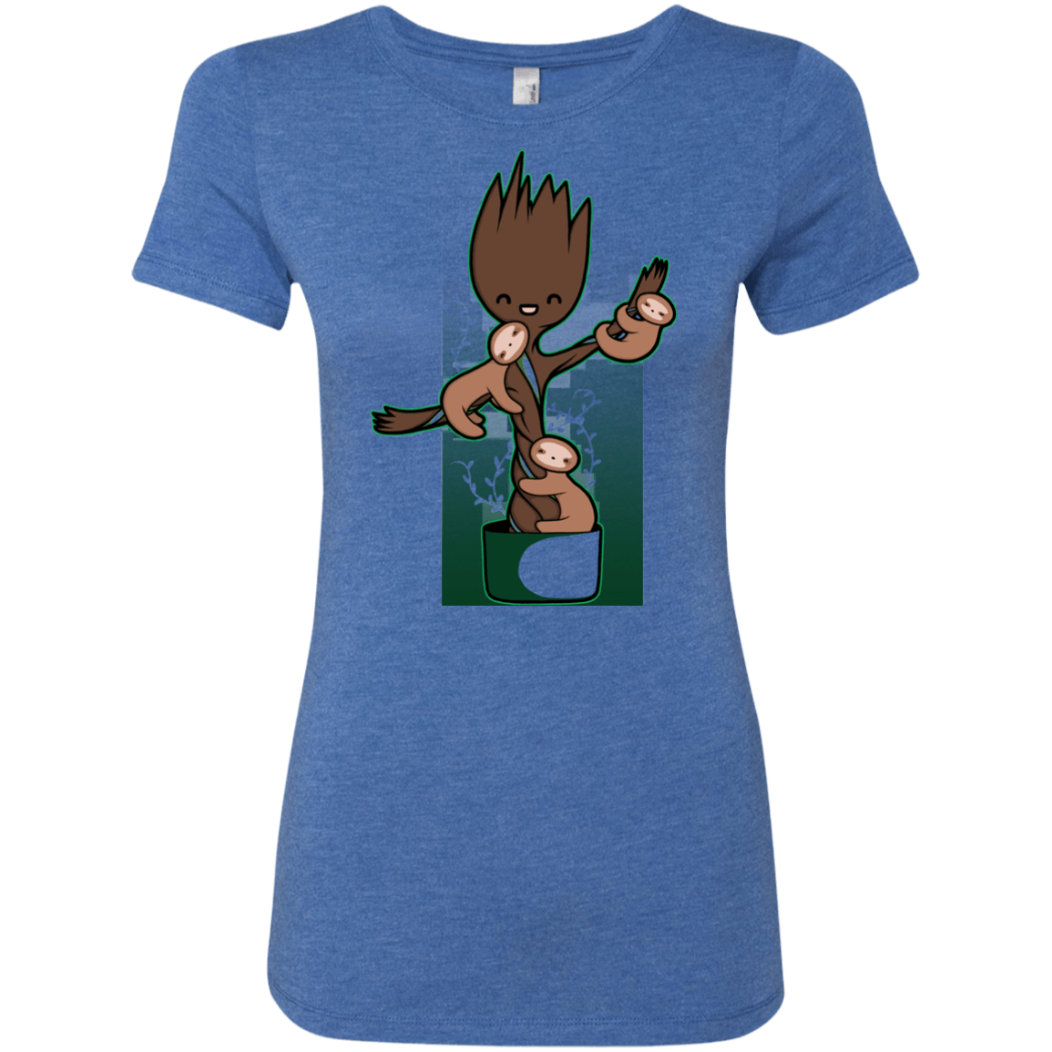 T-Shirts Vintage Royal / Small Chilling Out Women's Triblend T-Shirt