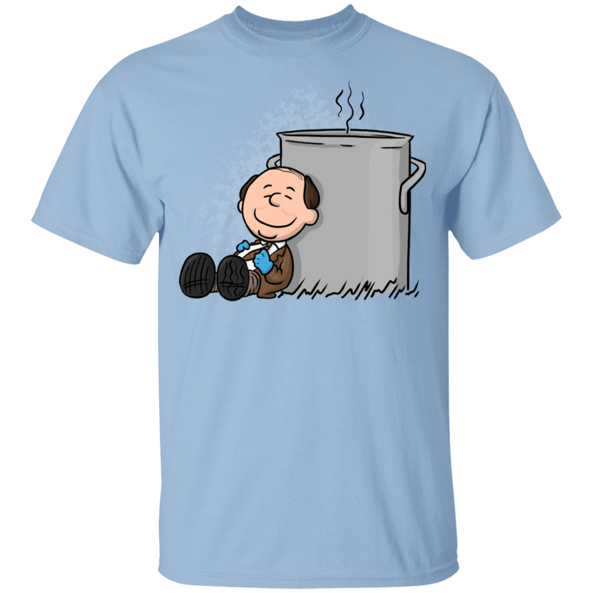 T-Shirts Light Blue / YXS Chilly Brown Youth T-Shirt