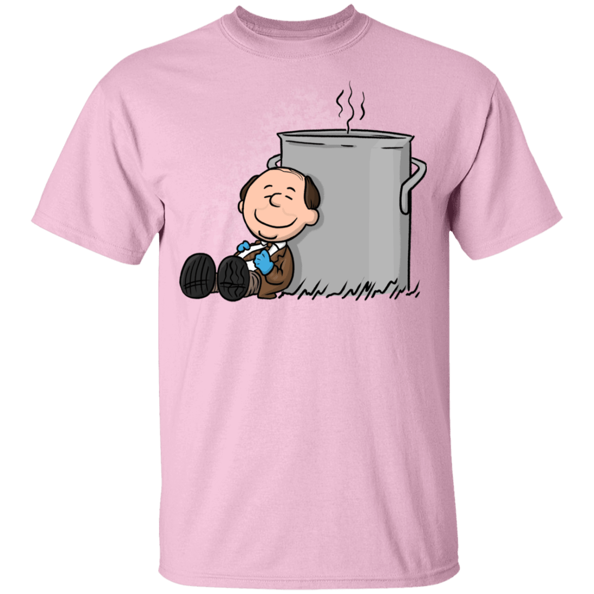 T-Shirts Light Pink / YXS Chilly Brown Youth T-Shirt