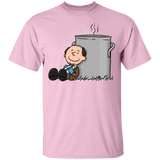 T-Shirts Light Pink / YXS Chilly Brown Youth T-Shirt