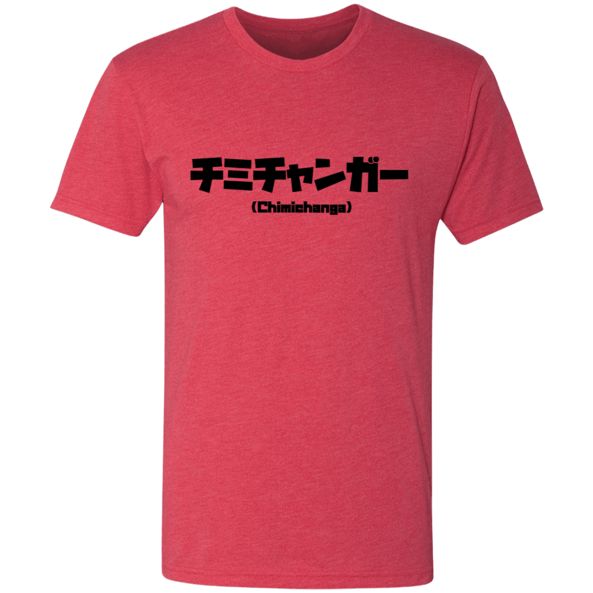 T-Shirts Vintage Red / S Chimichanga Kanji Men's Triblend T-Shirt