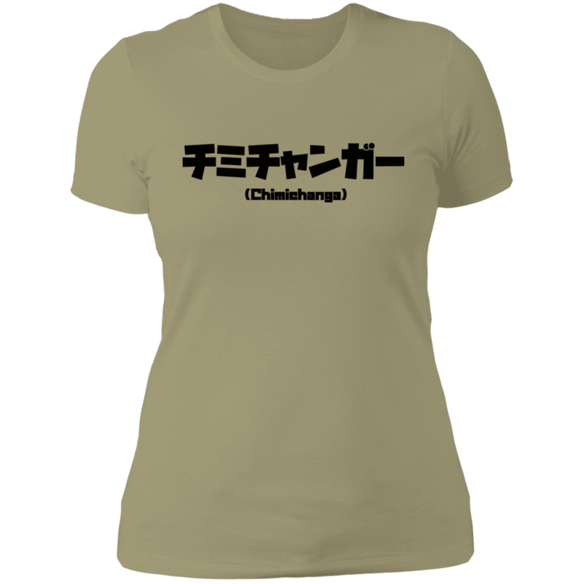 T-Shirts Light Olive / S Chimichanga Kanji Women's Premium T-Shirt