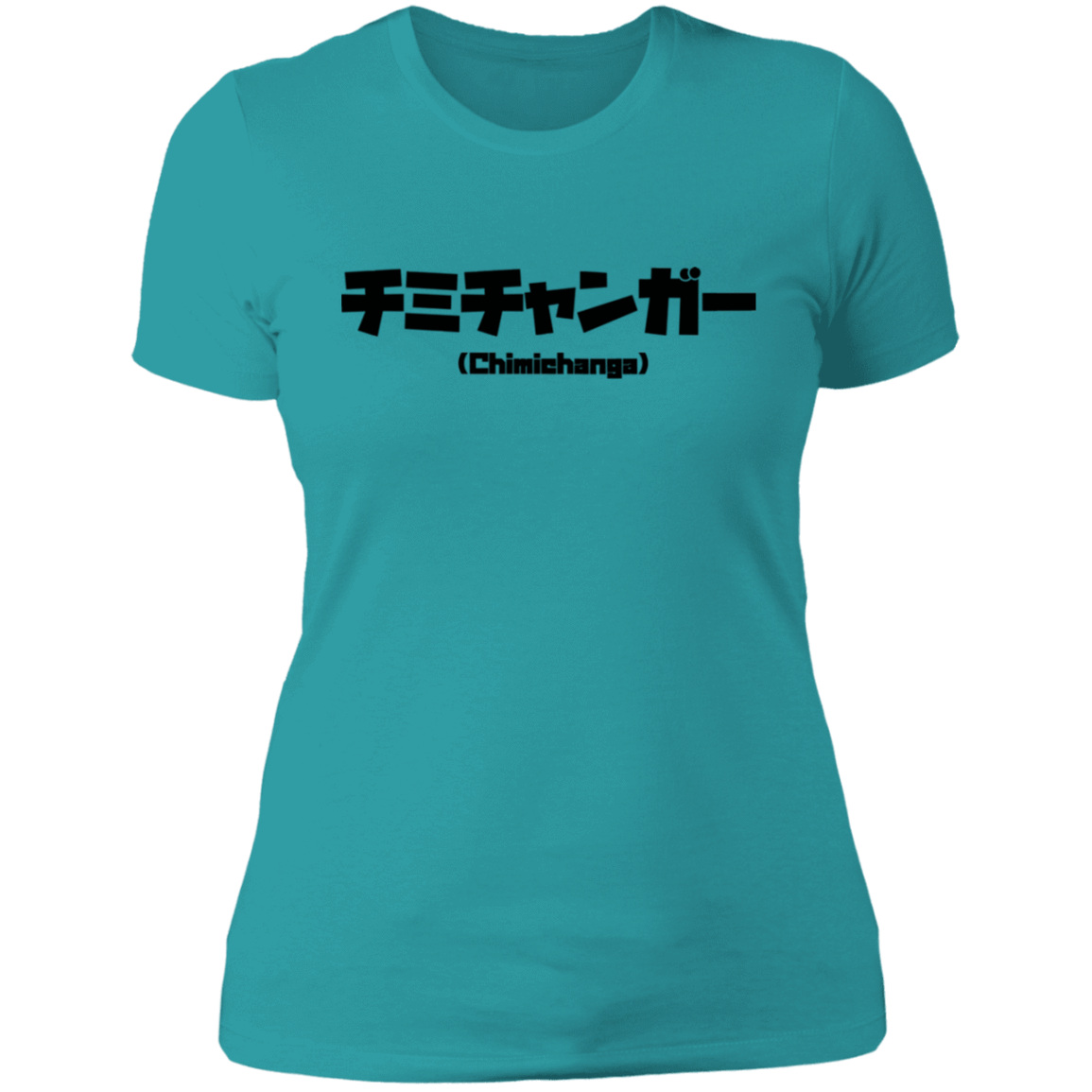 T-Shirts Tahiti Blue / S Chimichanga Kanji Women's Premium T-Shirt