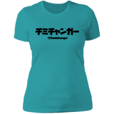 T-Shirts Tahiti Blue / S Chimichanga Kanji Women's Premium T-Shirt