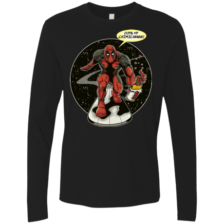T-Shirts Black / Small Chimichanga Surfer Men's Premium Long Sleeve