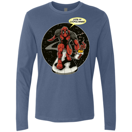 T-Shirts Indigo / Small Chimichanga Surfer Men's Premium Long Sleeve