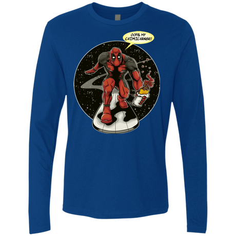 T-Shirts Royal / Small Chimichanga Surfer Men's Premium Long Sleeve