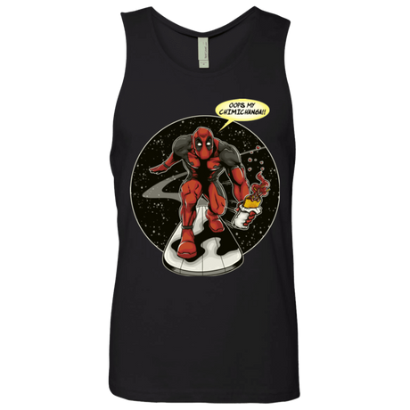 T-Shirts Black / Small Chimichanga Surfer Men's Premium Tank Top