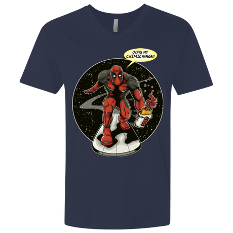 T-Shirts Midnight Navy / X-Small Chimichanga Surfer Men's Premium V-Neck