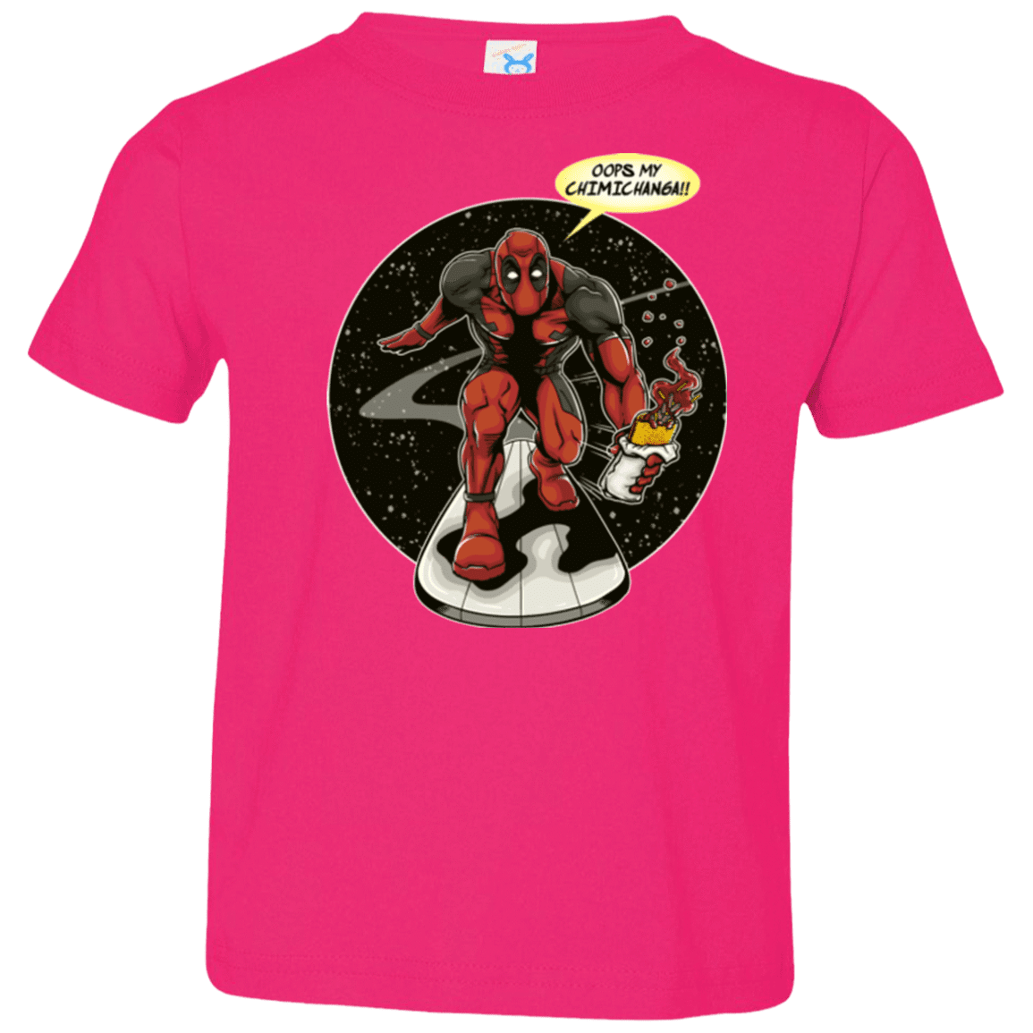 T-Shirts Hot Pink / 2T Chimichanga Surfer Toddler Premium T-Shirt