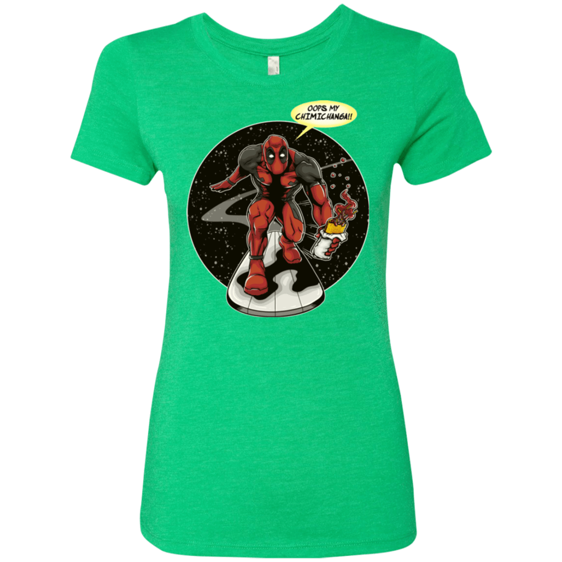 T-Shirts Envy / Small Chimichanga Surfer Women's Triblend T-Shirt
