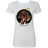 T-Shirts Heather White / Small Chimichanga Surfer Women's Triblend T-Shirt
