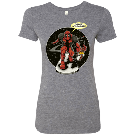 T-Shirts Premium Heather / Small Chimichanga Surfer Women's Triblend T-Shirt