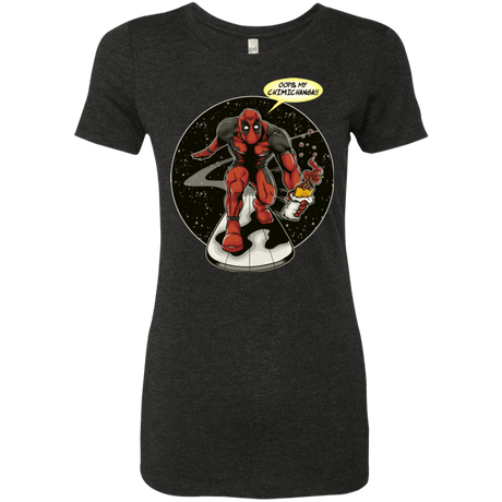 T-Shirts Vintage Black / Small Chimichanga Surfer Women's Triblend T-Shirt