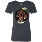 T-Shirts Vintage Navy / Small Chimichanga Surfer Women's Triblend T-Shirt