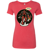 T-Shirts Vintage Red / Small Chimichanga Surfer Women's Triblend T-Shirt
