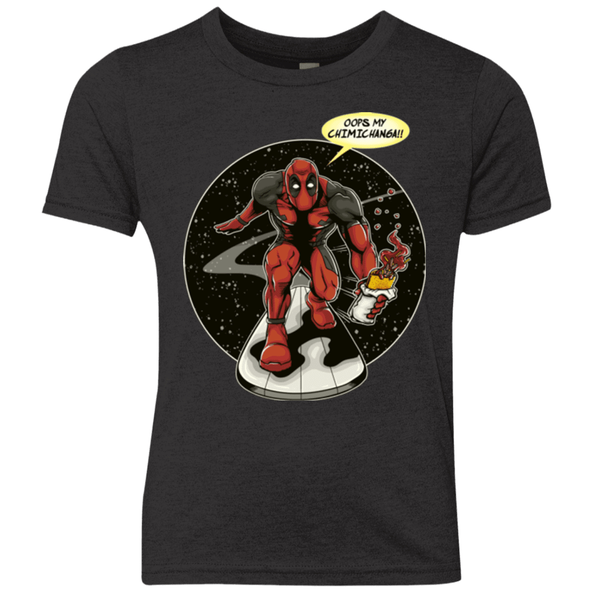 T-Shirts Vintage Black / YXS Chimichanga Surfer Youth Triblend T-Shirt