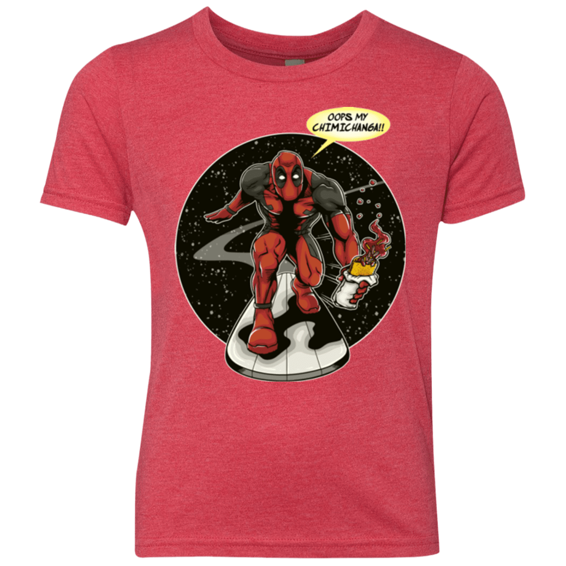T-Shirts Vintage Red / YXS Chimichanga Surfer Youth Triblend T-Shirt
