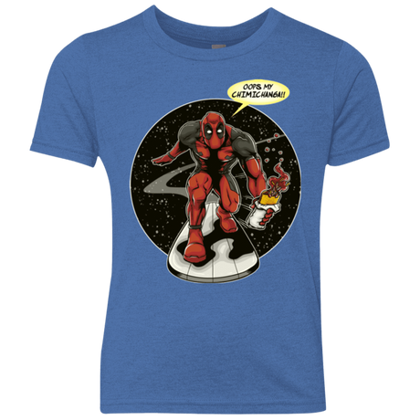 T-Shirts Vintage Royal / YXS Chimichanga Surfer Youth Triblend T-Shirt