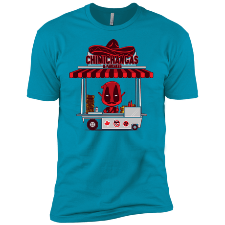 T-Shirts Turquoise / YXS CHIMICHANGAS & PANCAKES Boys Premium T-Shirt