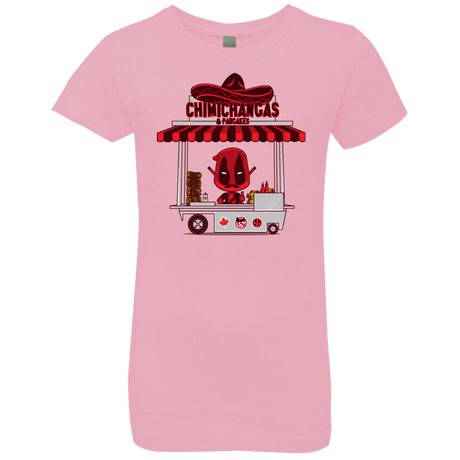 T-Shirts Light Pink / YXS CHIMICHANGAS & PANCAKES Girls Premium T-Shirt