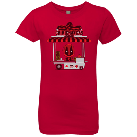 T-Shirts Red / YXS CHIMICHANGAS & PANCAKES Girls Premium T-Shirt
