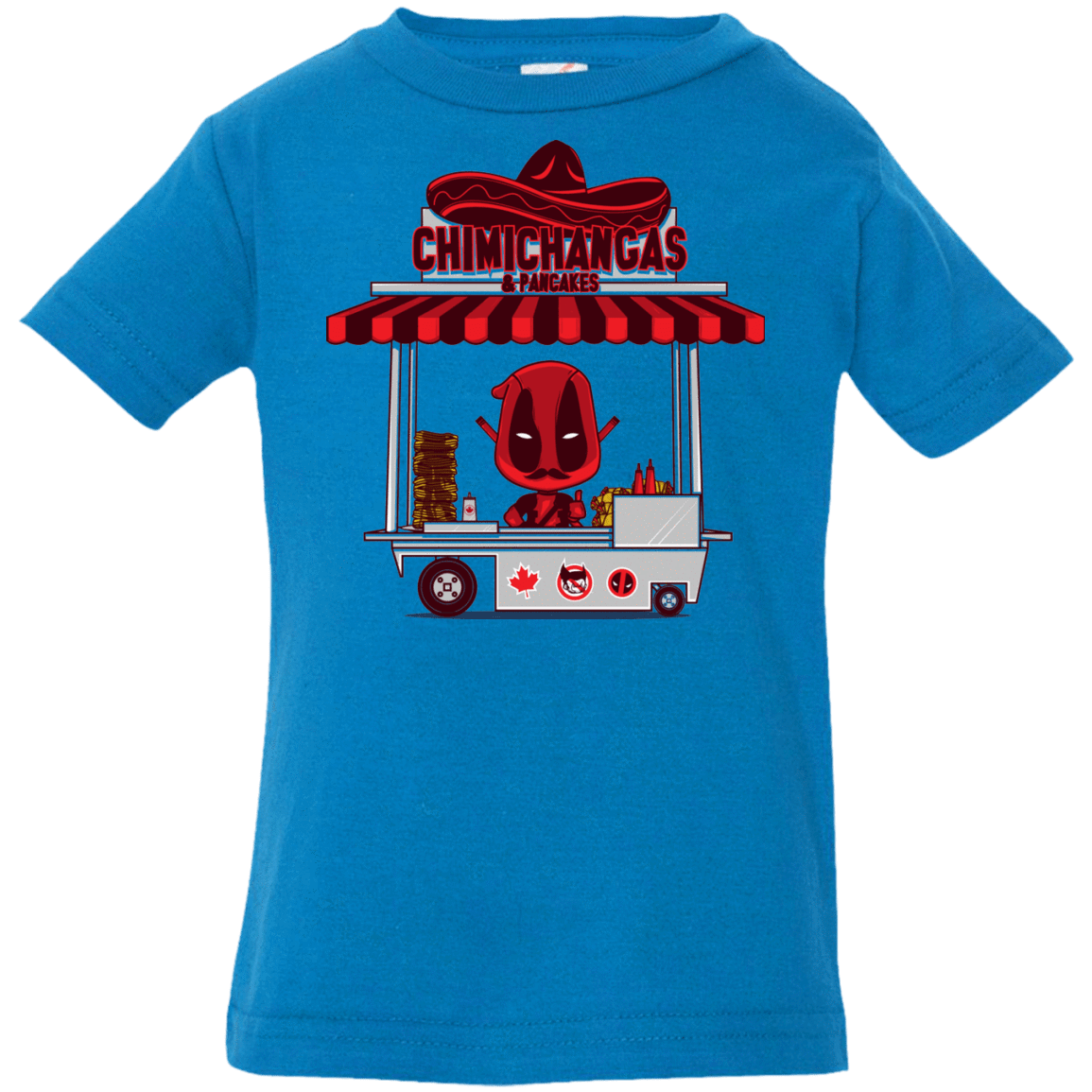 T-Shirts Cobalt / 6 Months CHIMICHANGAS & PANCAKES Infant Premium T-Shirt