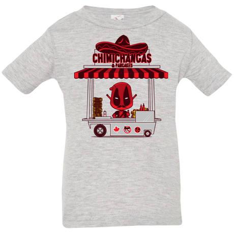 T-Shirts Heather Grey / 6 Months CHIMICHANGAS & PANCAKES Infant Premium T-Shirt