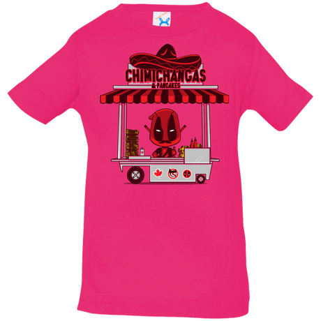 T-Shirts Hot Pink / 6 Months CHIMICHANGAS & PANCAKES Infant Premium T-Shirt