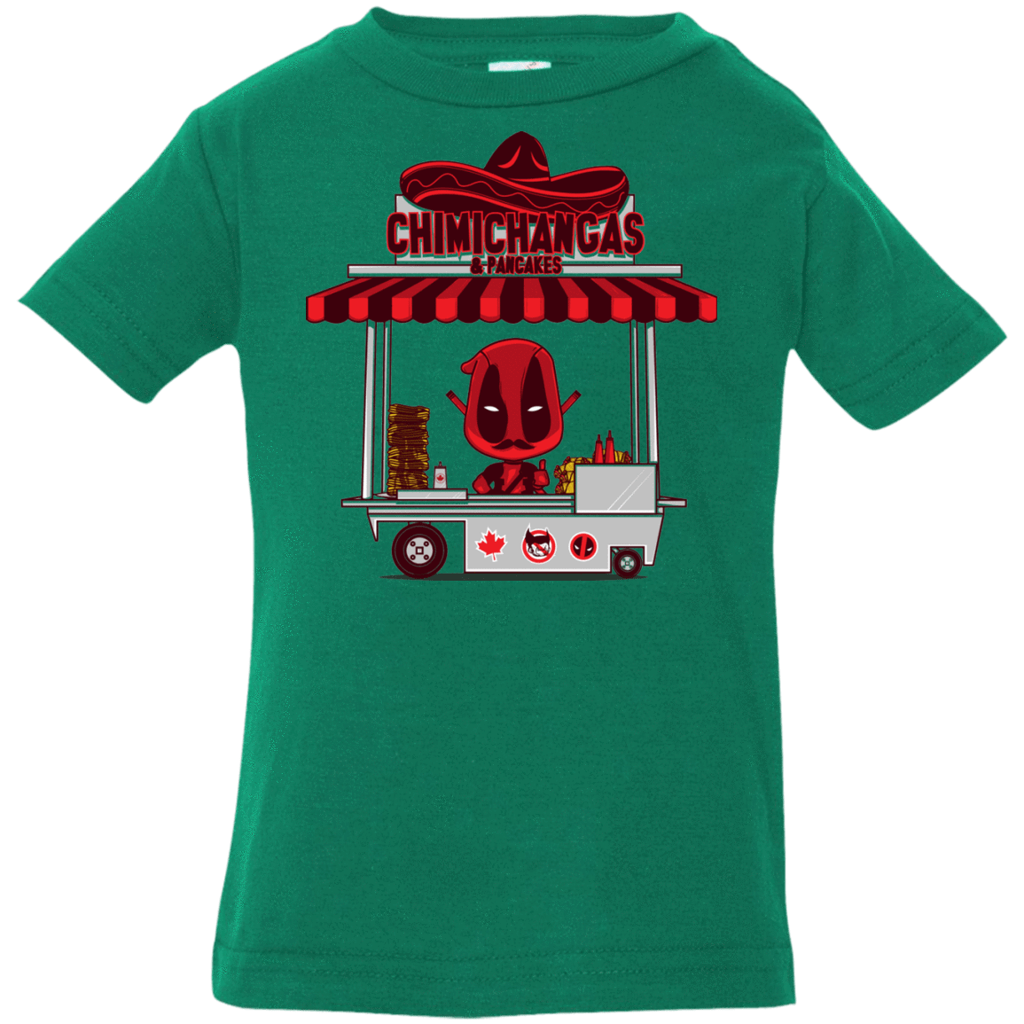 T-Shirts Kelly / 6 Months CHIMICHANGAS & PANCAKES Infant Premium T-Shirt