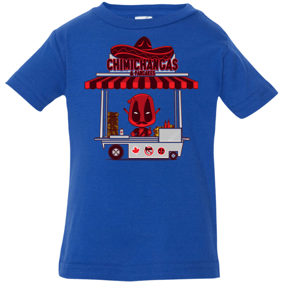 T-Shirts Royal / 6 Months CHIMICHANGAS & PANCAKES Infant Premium T-Shirt