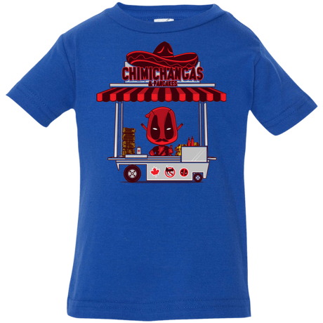 T-Shirts Royal / 6 Months CHIMICHANGAS & PANCAKES Infant Premium T-Shirt
