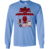 T-Shirts Carolina Blue / S CHIMICHANGAS & PANCAKES Men's Long Sleeve T-Shirt