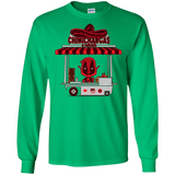 T-Shirts Irish Green / S CHIMICHANGAS & PANCAKES Men's Long Sleeve T-Shirt