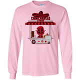 T-Shirts Light Pink / S CHIMICHANGAS & PANCAKES Men's Long Sleeve T-Shirt