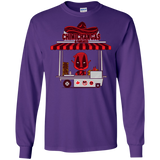 T-Shirts Purple / S CHIMICHANGAS & PANCAKES Men's Long Sleeve T-Shirt