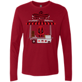T-Shirts Cardinal / S CHIMICHANGAS & PANCAKES Men's Premium Long Sleeve