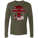 T-Shirts Military Green / S CHIMICHANGAS & PANCAKES Men's Premium Long Sleeve