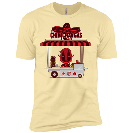 T-Shirts Banana Cream / X-Small CHIMICHANGAS & PANCAKES Men's Premium T-Shirt