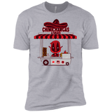 T-Shirts Heather Grey / X-Small CHIMICHANGAS & PANCAKES Men's Premium T-Shirt
