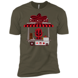 T-Shirts Military Green / X-Small CHIMICHANGAS & PANCAKES Men's Premium T-Shirt