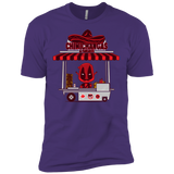 T-Shirts Purple Rush/ / X-Small CHIMICHANGAS & PANCAKES Men's Premium T-Shirt