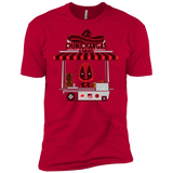 T-Shirts Red / X-Small CHIMICHANGAS & PANCAKES Men's Premium T-Shirt