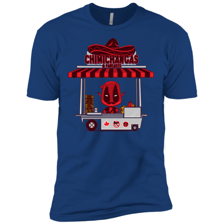 T-Shirts Royal / X-Small CHIMICHANGAS & PANCAKES Men's Premium T-Shirt