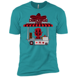 T-Shirts Tahiti Blue / X-Small CHIMICHANGAS & PANCAKES Men's Premium T-Shirt