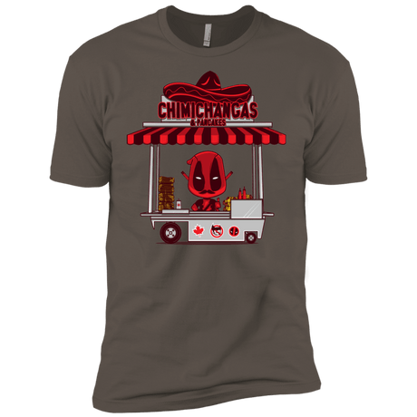 T-Shirts Warm Grey / X-Small CHIMICHANGAS & PANCAKES Men's Premium T-Shirt