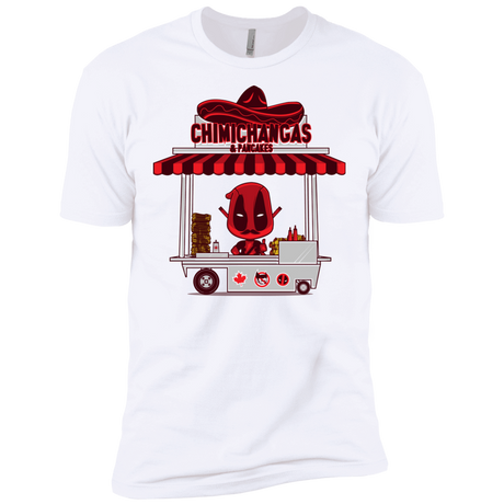 T-Shirts White / X-Small CHIMICHANGAS & PANCAKES Men's Premium T-Shirt